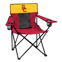 USC Trojans Cardinal and Gold SC Interlock Elite Chair